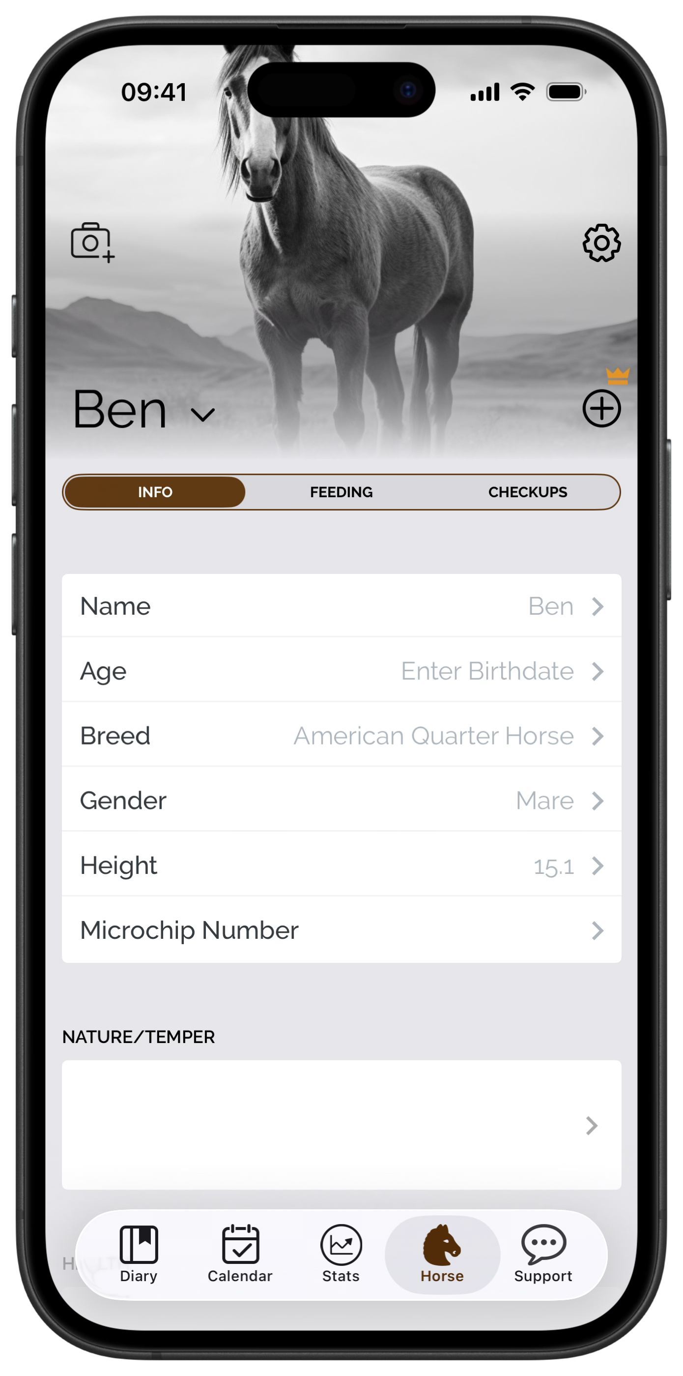 Equus Note app screenshot